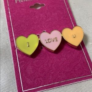 New Holiday lane “I love you” pin